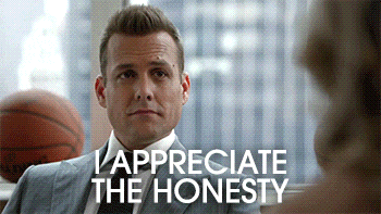 Harvey Specter Honesty GIF di Suits - Trova e condividi su GIPHY